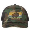 Patterned Snapback Trucker Cap Thumbnail