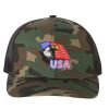 Patterned Snapback Trucker Cap Thumbnail